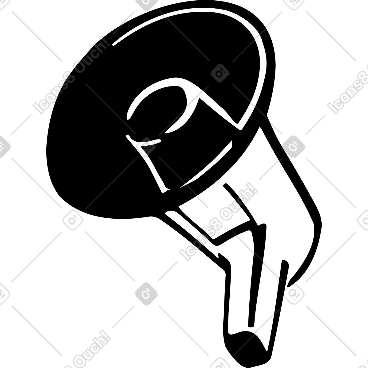 Altoparlante illustrazione in stile Line scarica in PNG, SVG
