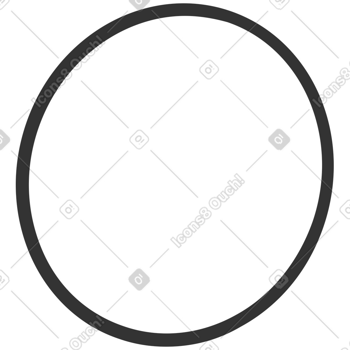 Ilustración Apple en estilo Crayon a descargar en PNG y SVG