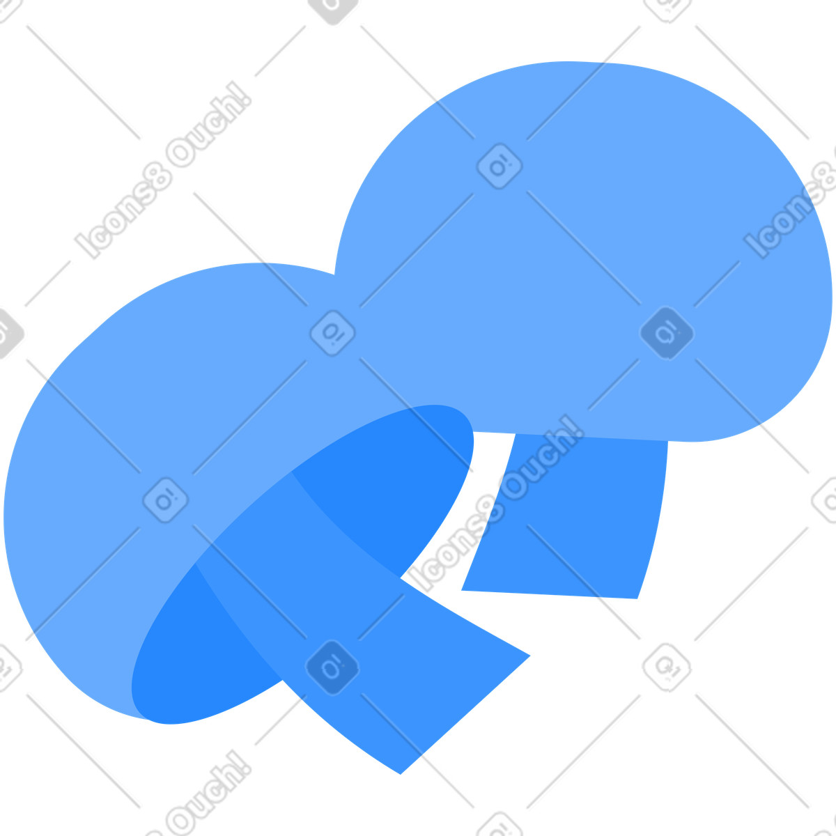 Illustration Champignons dans le style Urban à télécharger aux formats PNG, SVG