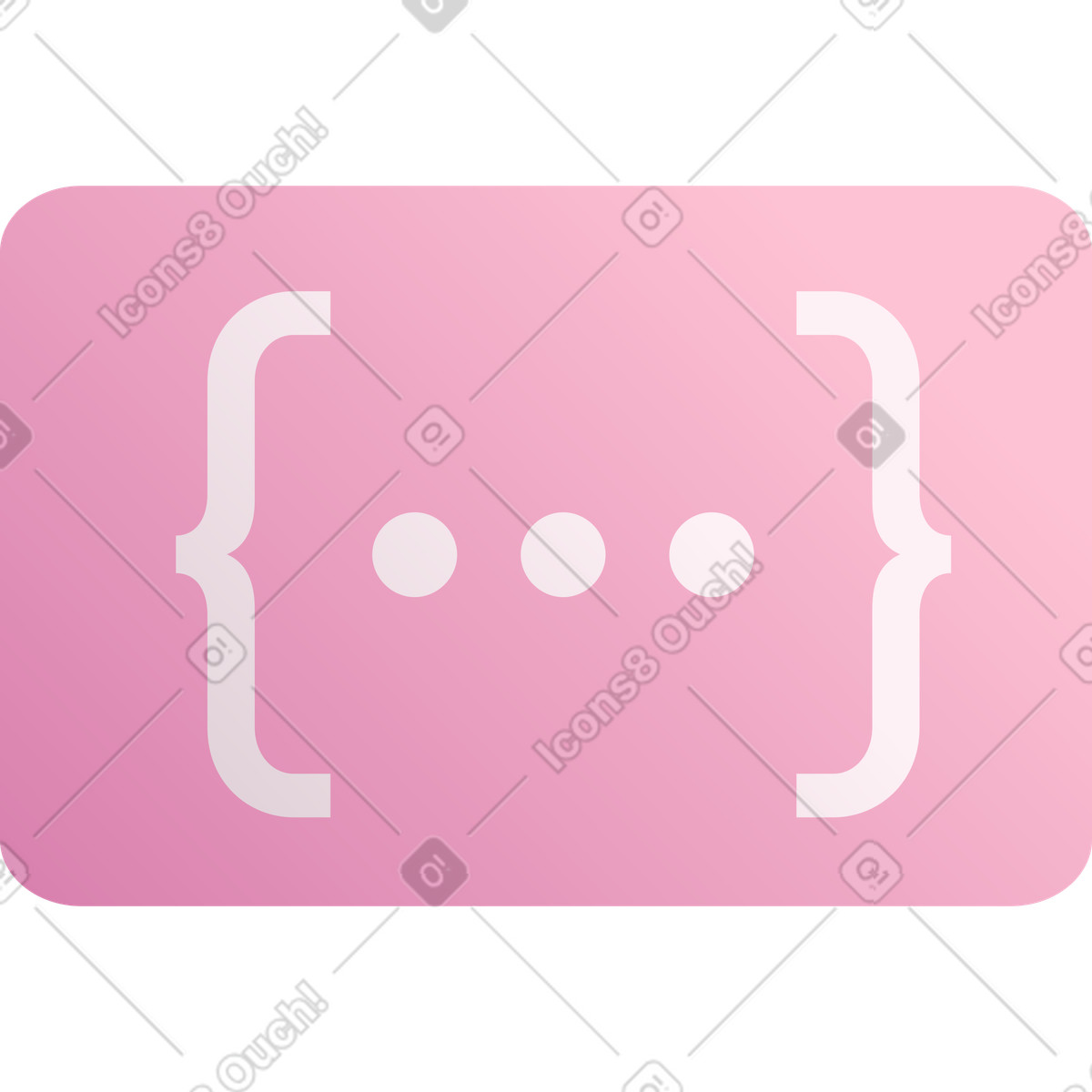 Code illustration in PNG, SVG