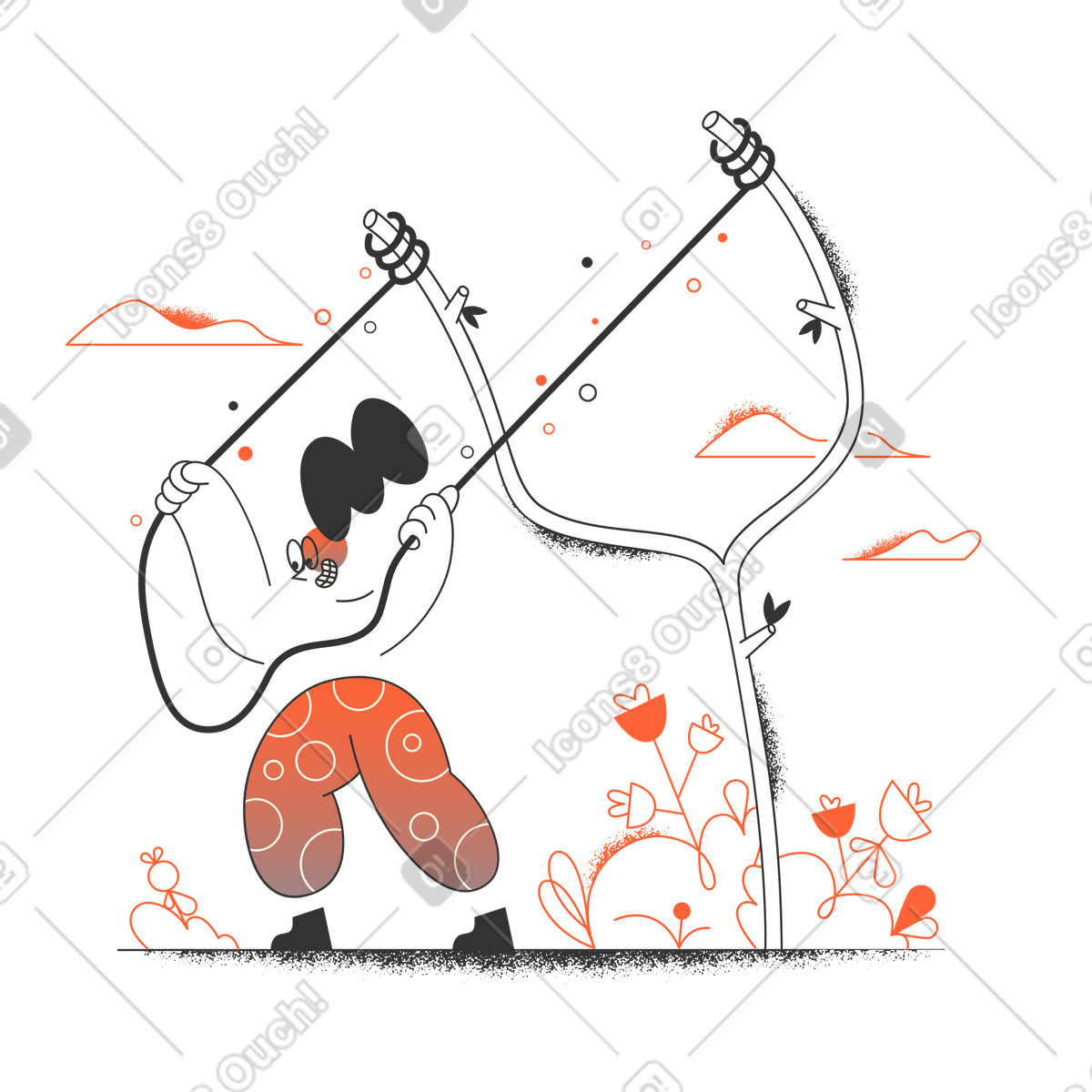 Coming soon illustration in PNG, SVG