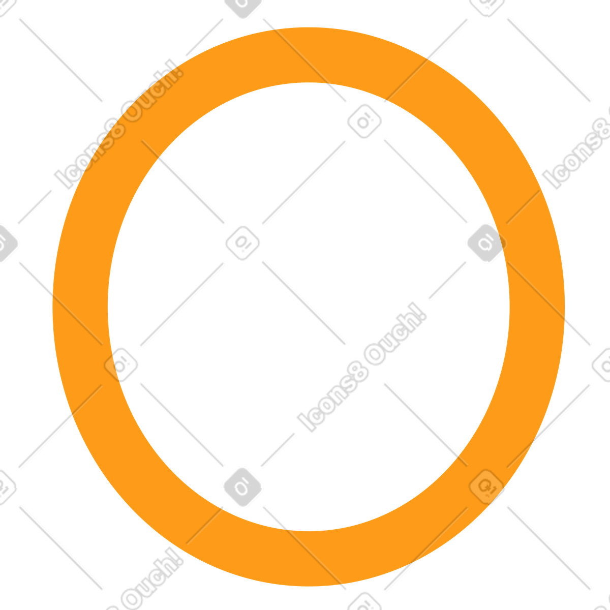 Illustration Ou jaune dans le style Kingdom à télécharger aux formats PNG, SVG