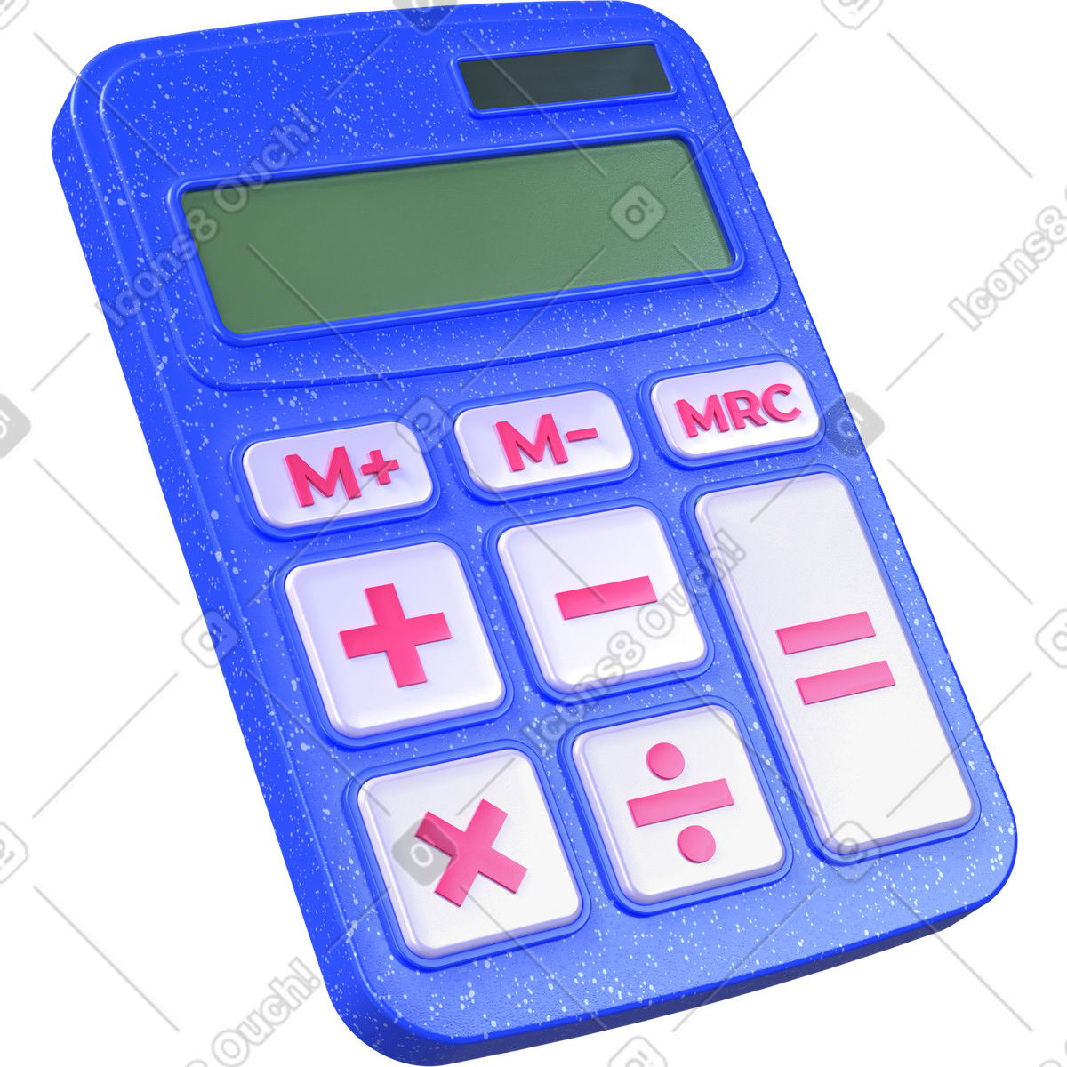 Ilustração de Calculadora em no estilo 3D Boost para baixar em PNG, SVG
