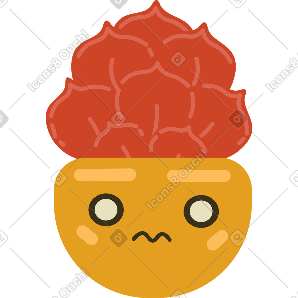 Saftig-Illustration im Arabica-Stil als Download in PNG, SVG