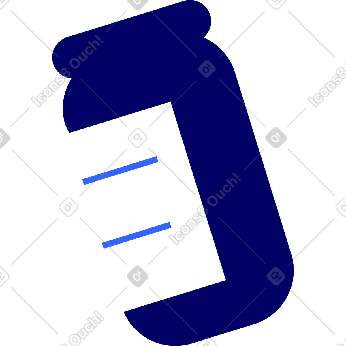 Medicine for injections illustration in Lounge style download in PNG, SVG