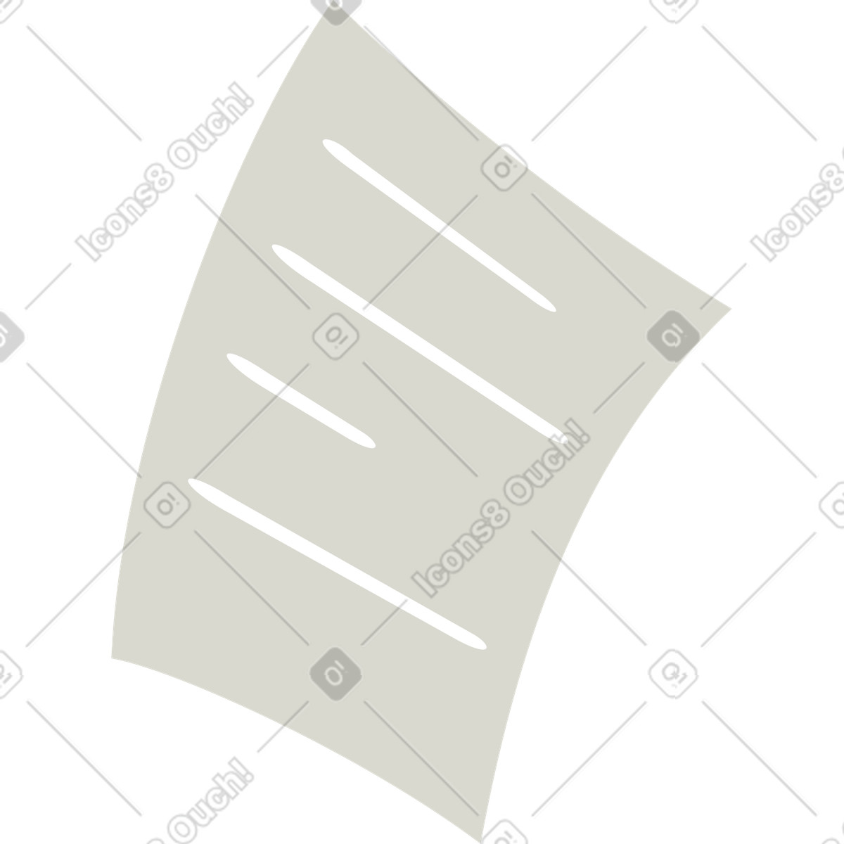 Document illustration in PNG, SVG