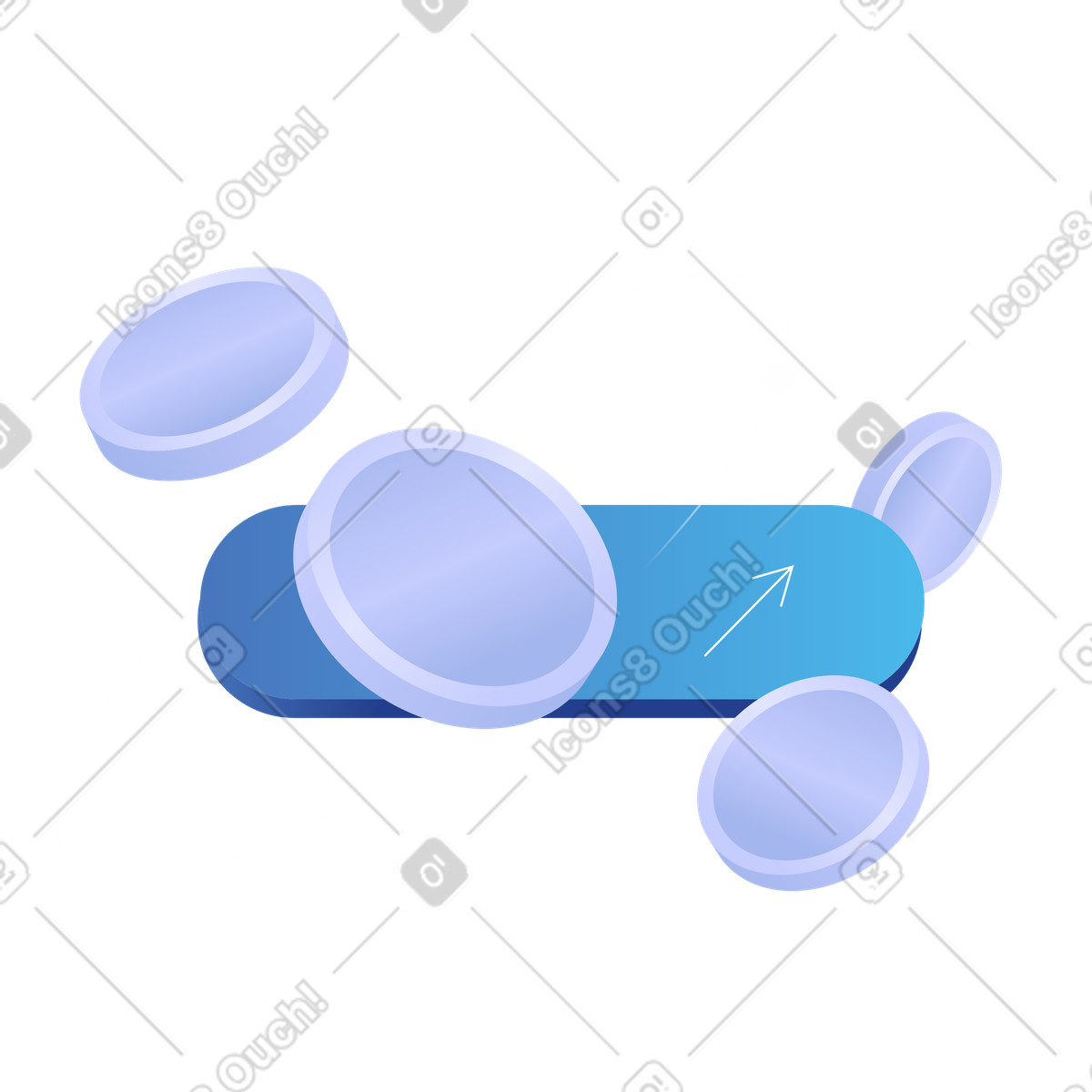 Progettazione dell'interfaccia utente digitale, flusso di lavoro di onboarding illustration in PNG, SVG