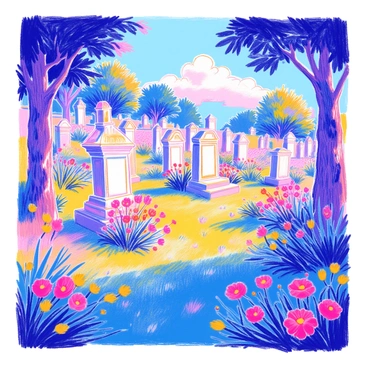 Graveyard illustrations