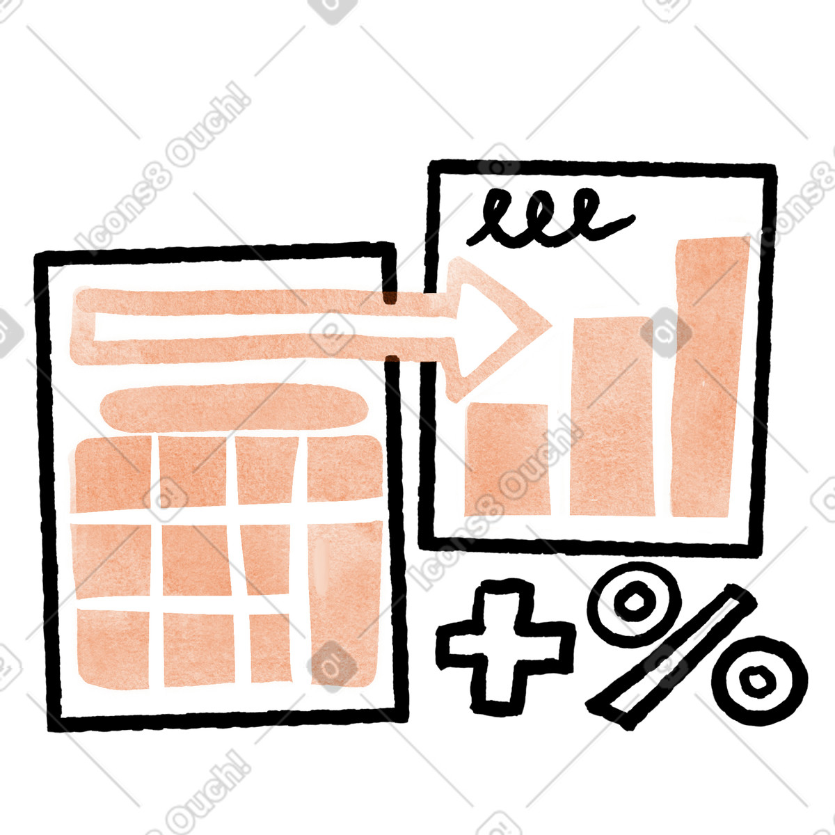 Dashboard with analytics charts and sidebar icons, Business app user ...