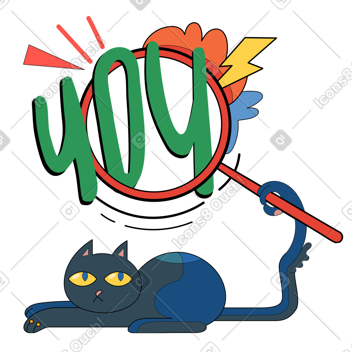 Surr 스타일의 404 일러스트레이션 PNG, SVG 다운로드