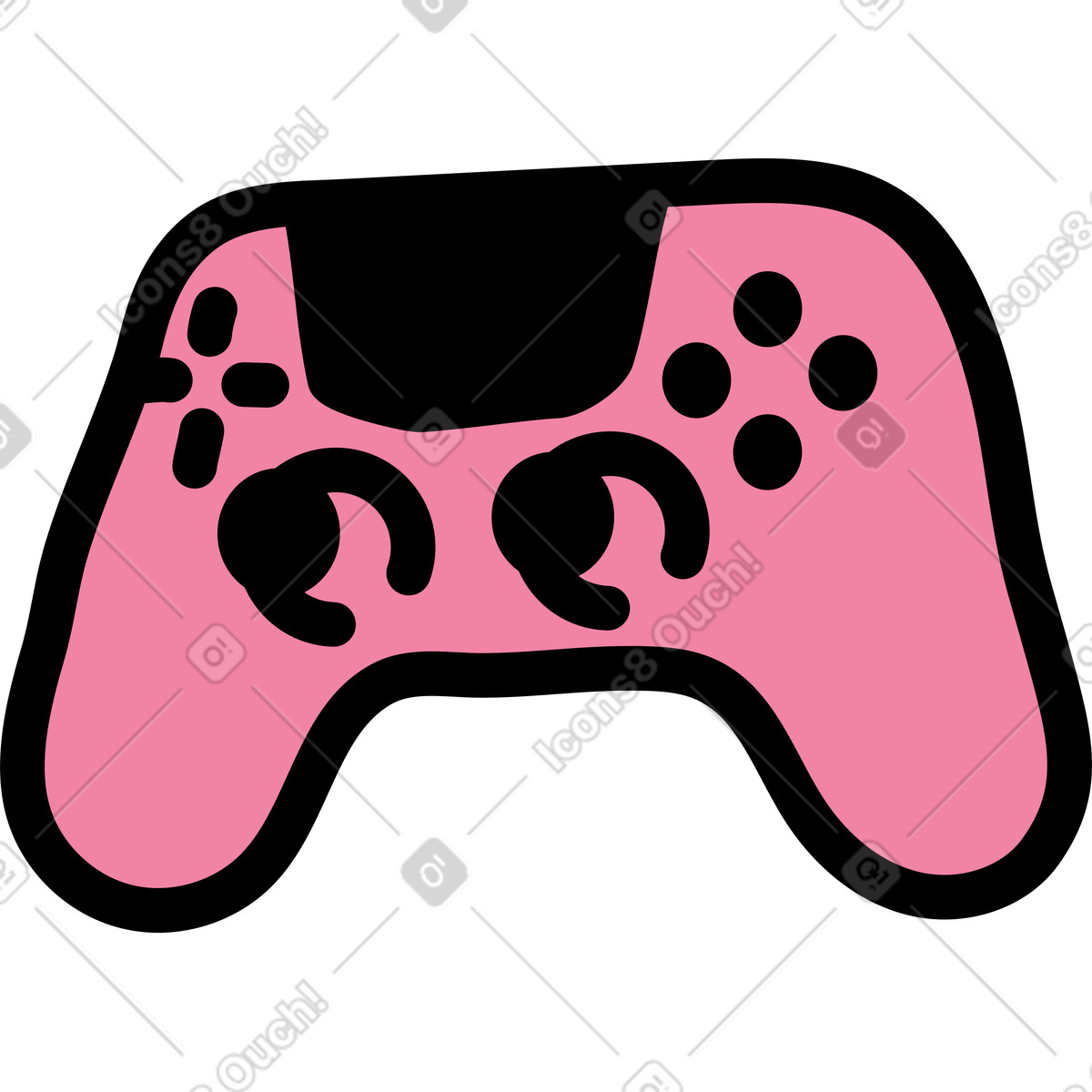 Ilustração de Controle em no estilo Notes para baixar em PNG, SVG
