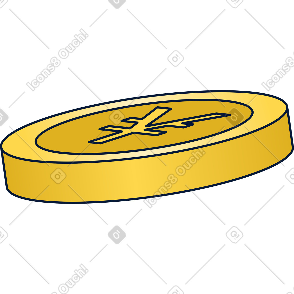 下载 Neat 风格的 元硬币 插画，支持 PNG、SVG 格式