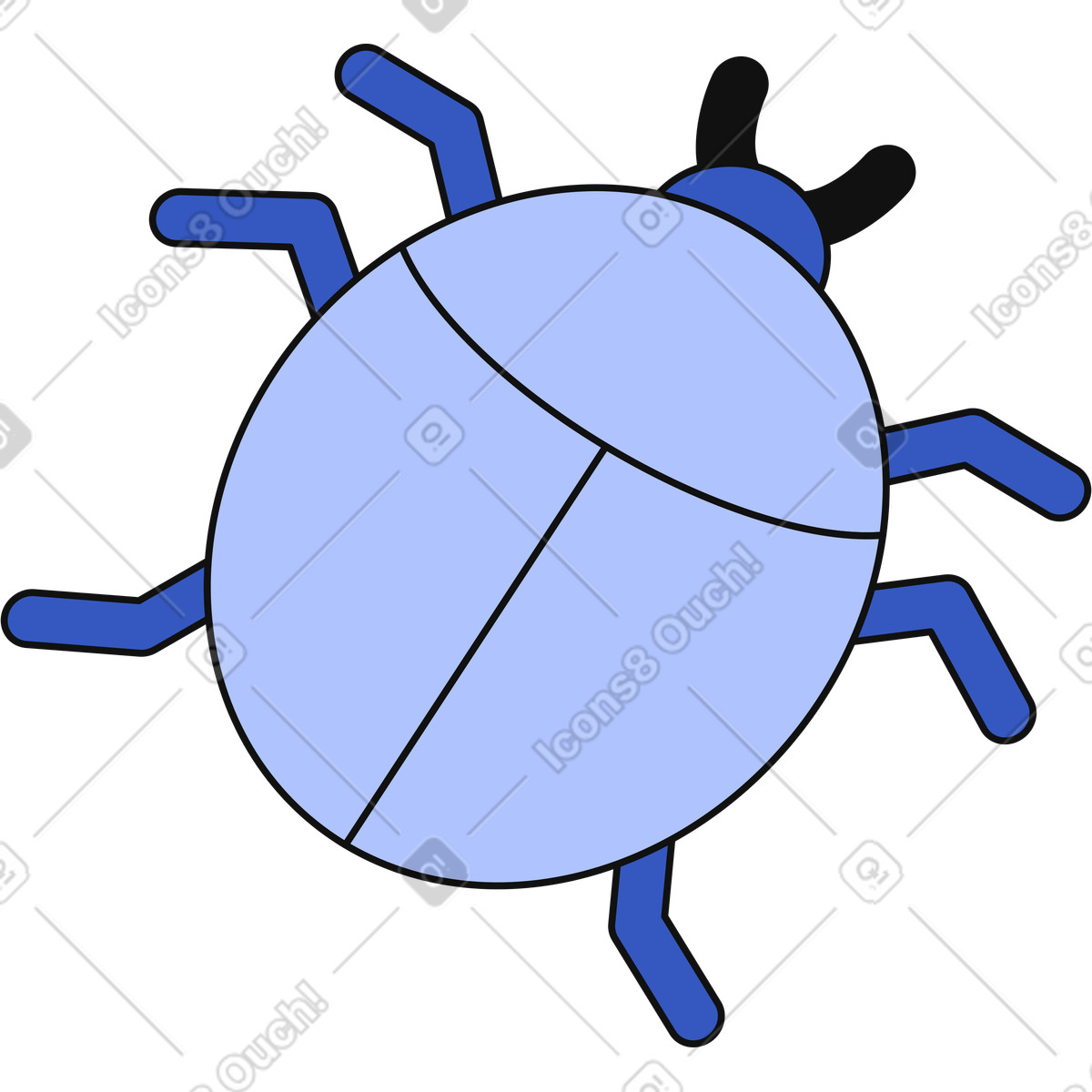 Ilustração de Erro em no estilo Techny para baixar em PNG, SVG