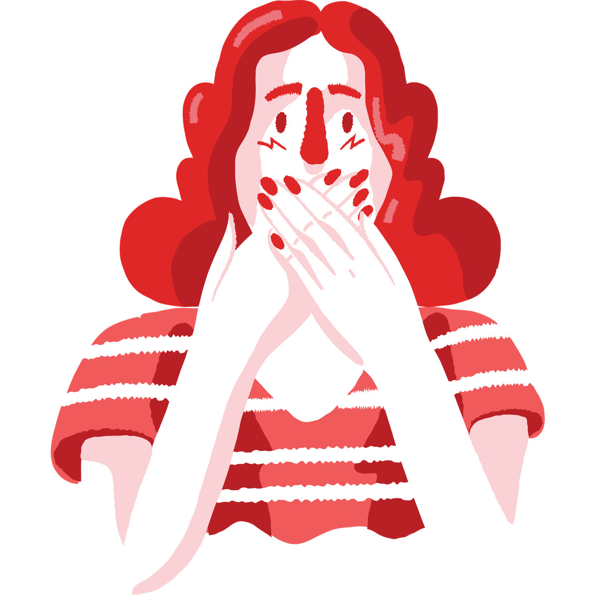 No comments illustration in Cherry style download in PNG, SVG