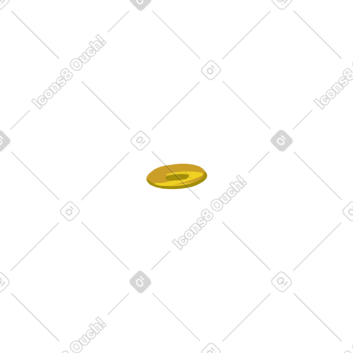 Ilustração de Prato em no estilo Atomic para baixar em PNG, SVG