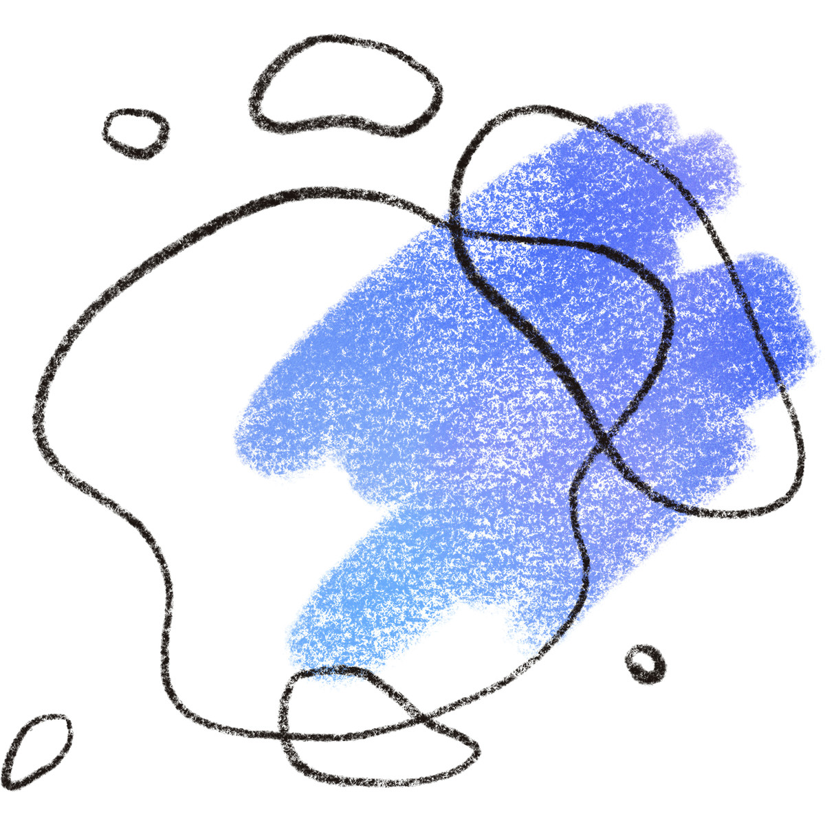 Иллюстрация Abstract chalk brush texture line shapes в стиле Textures — скачать в форматах PNG, SVG