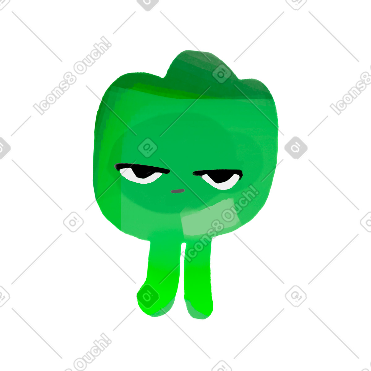 Ilustração de Cara em no estilo Atomic para baixar em PNG, SVG