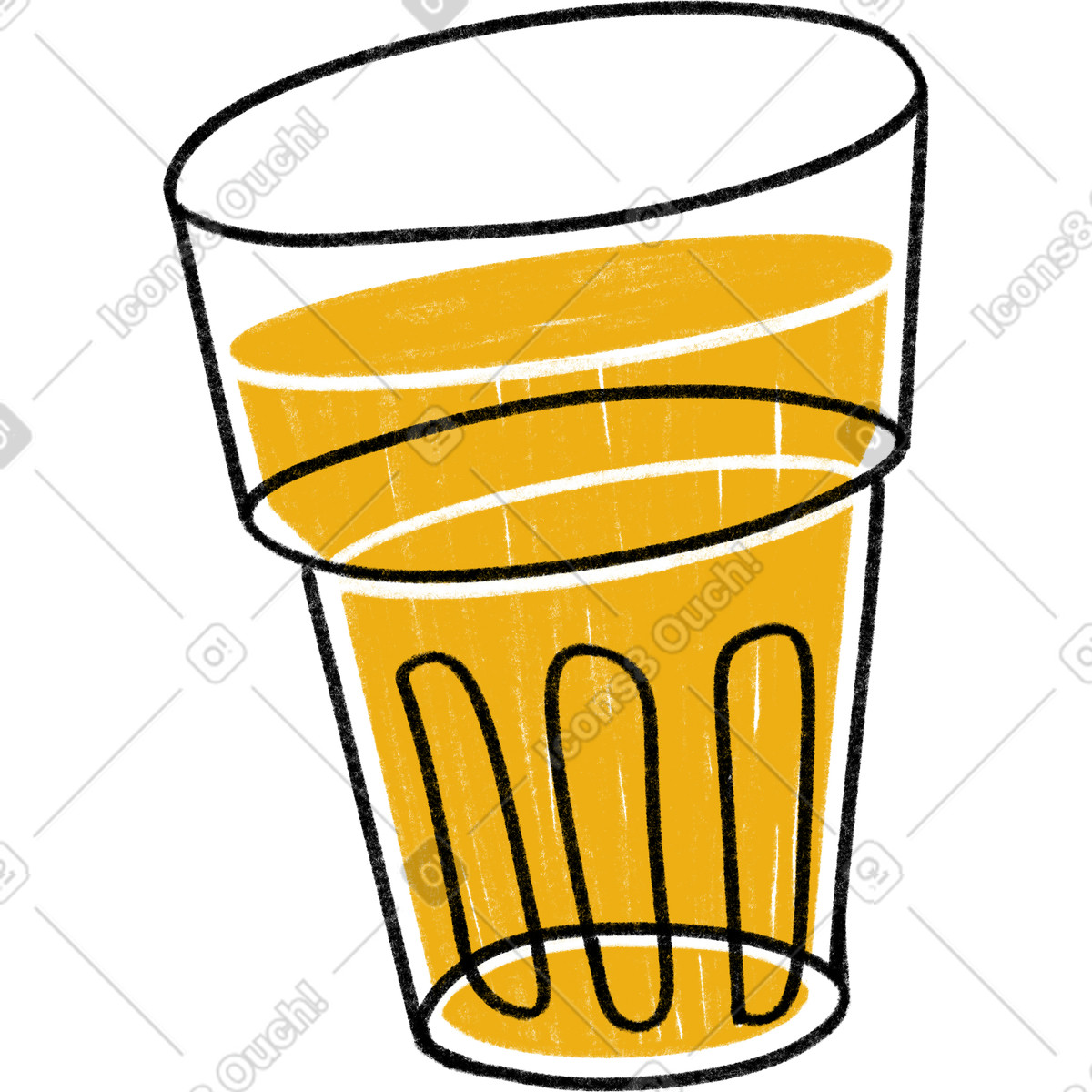 Glass illustration in Experimental style download in PNG, SVG
