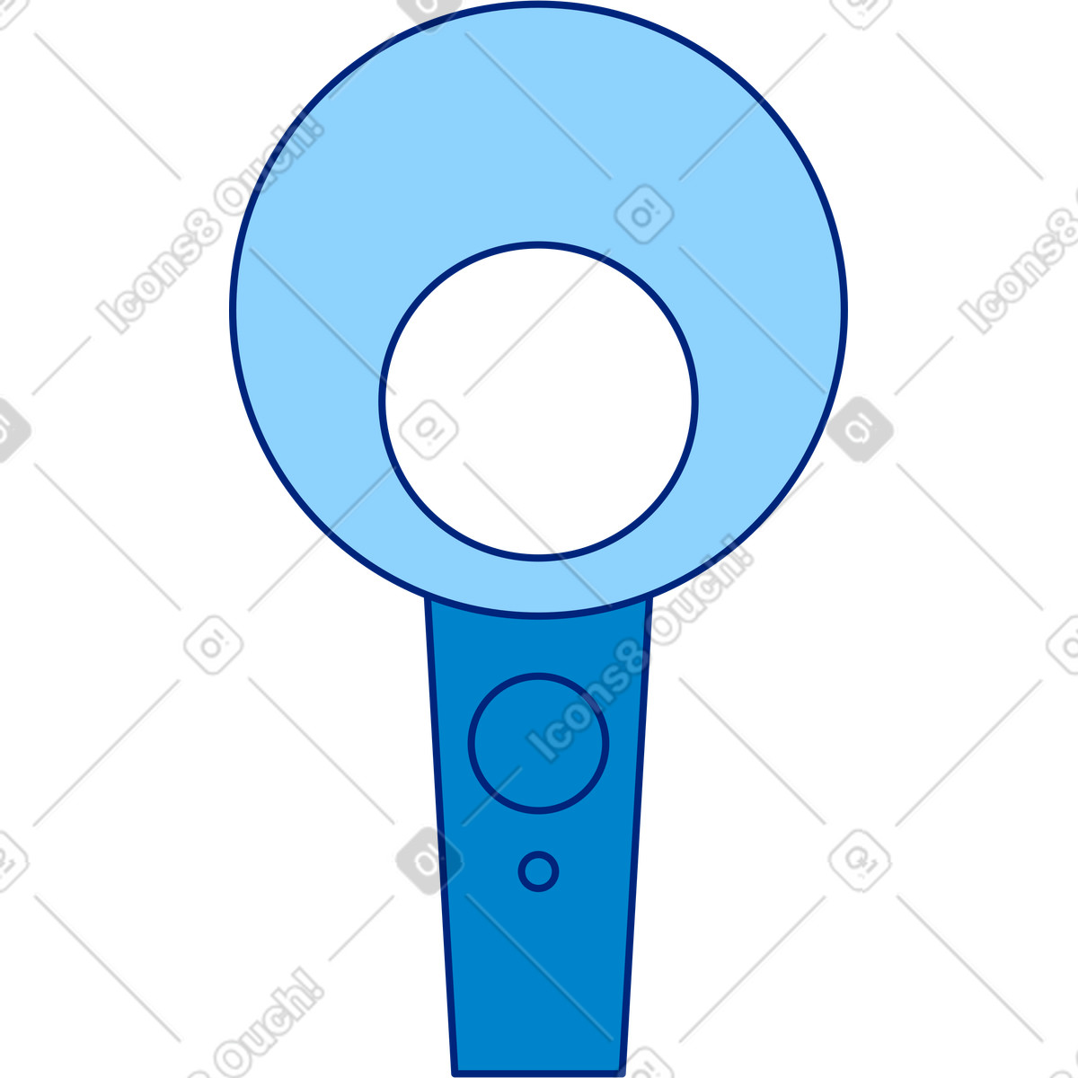 Controllore illustrazione in stile Neo-Sakura scarica in PNG, SVG
