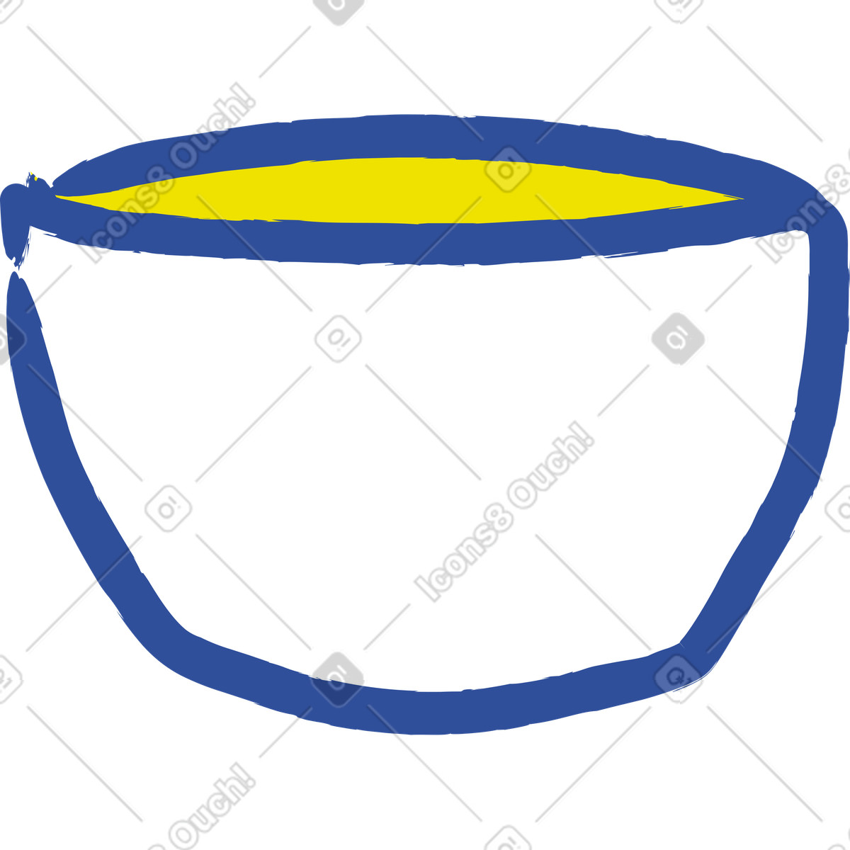 Plate illustration in Lime style download in PNG, SVG