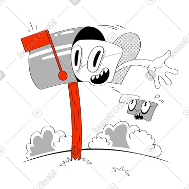 Message Sent animated illustration in GIF, Lottie (JSON), AE