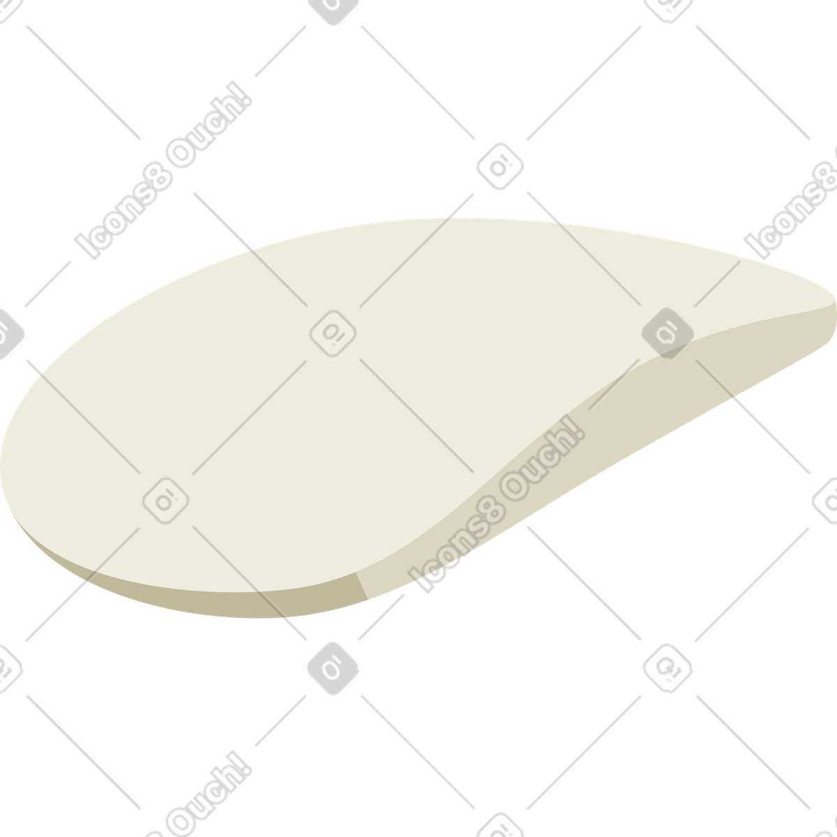 Computer mouse illustration in Social style download in PNG, SVG
