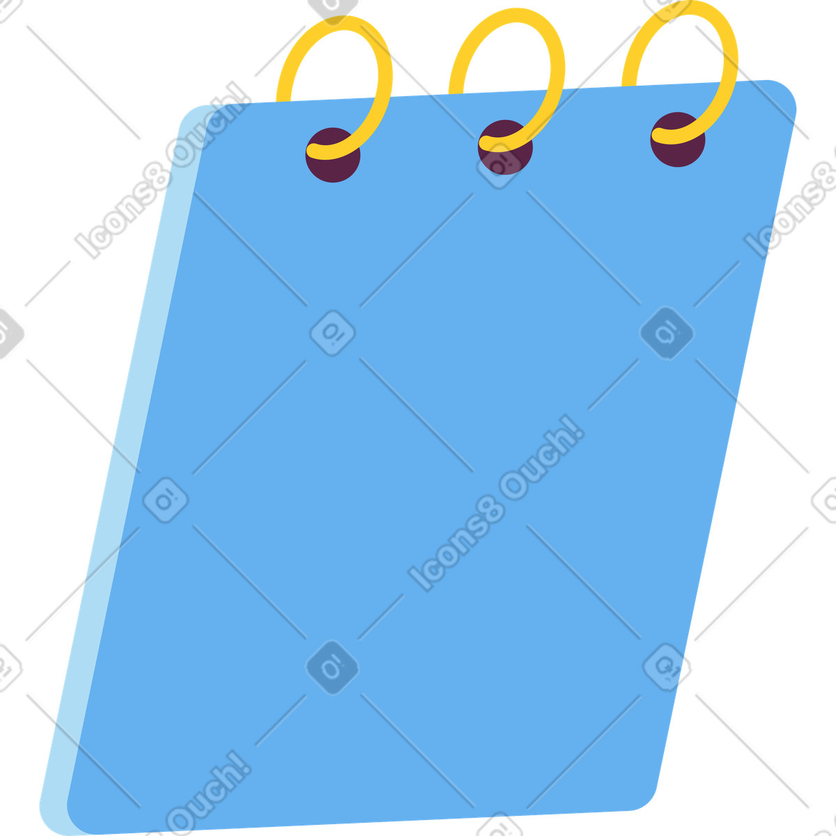 下载 Sammy 风格的 记事本 插画，支持 PNG、SVG 格式