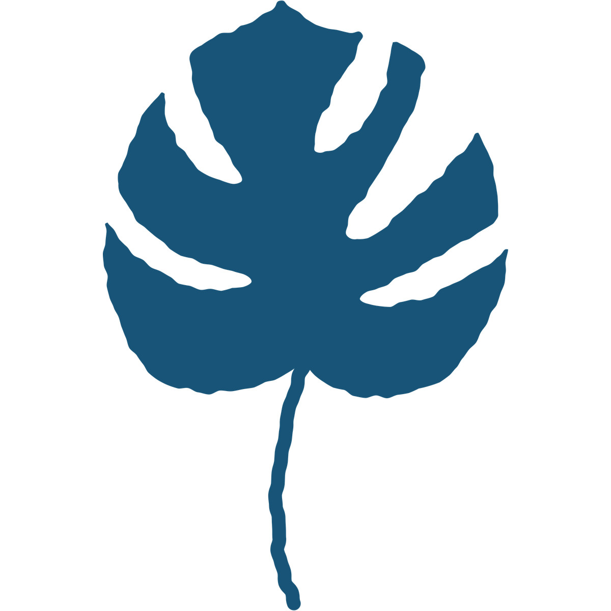 Illustration Monstera dans le style Cherry à télécharger aux formats PNG, SVG