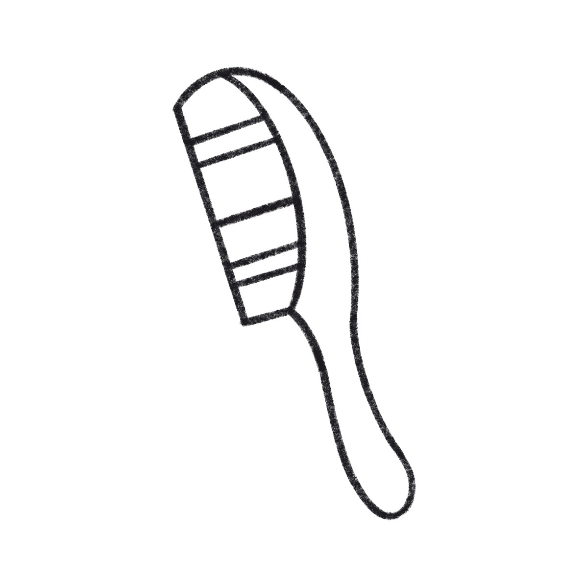 Illustration Small comb dans le style Bonbon Line à télécharger aux formats PNG, SVG