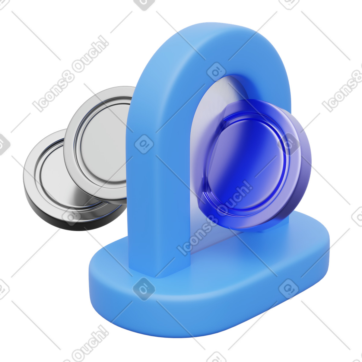 Cryptocurrency exchange, Coin swap portal, Digital transfer illustrazione in stile 3D Playful scarica in PNG, SVG