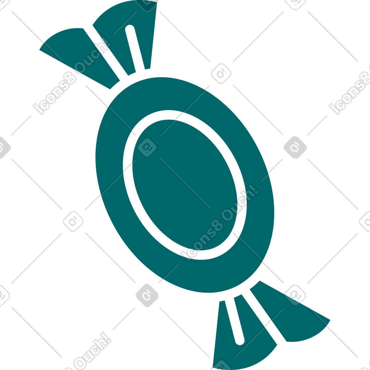 Ilustração de Doce em no estilo Sammy Line para baixar em PNG, SVG