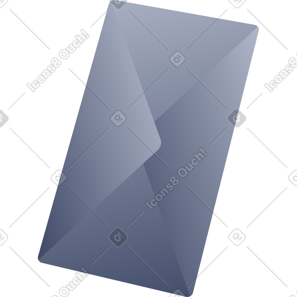 Letter illustration in PNG, SVG