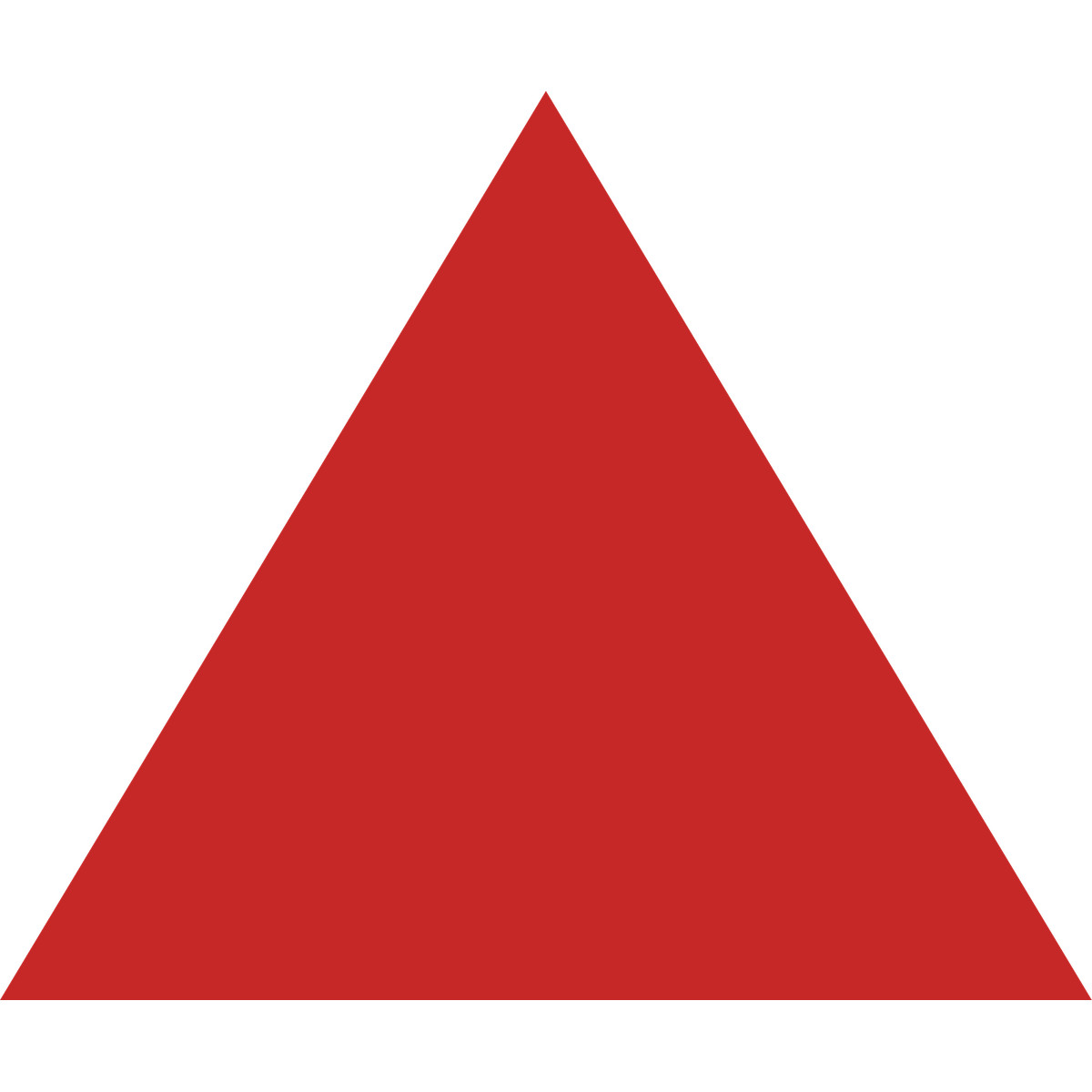 Triangle red illustrazione in stile Fogg scarica in PNG, SVG