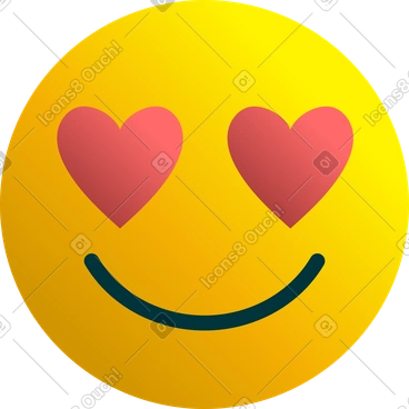 Amorous emoji PNG, SVG
