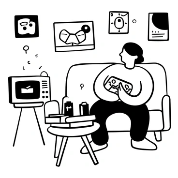 A gamer staring at a controller with a low battery warning, looking alarmed.