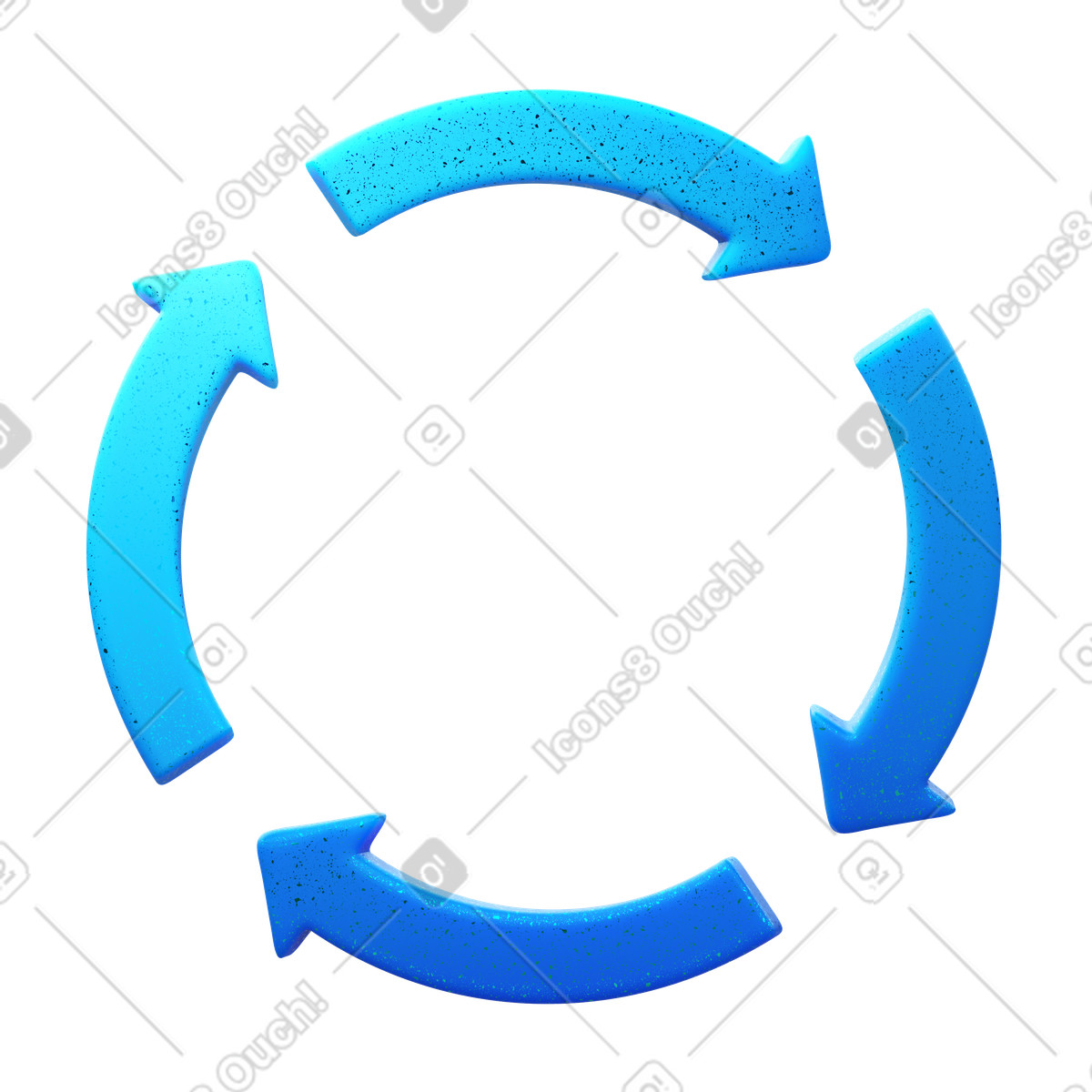 Ilustración Process en estilo 3D Fluency a descargar en PNG y SVG