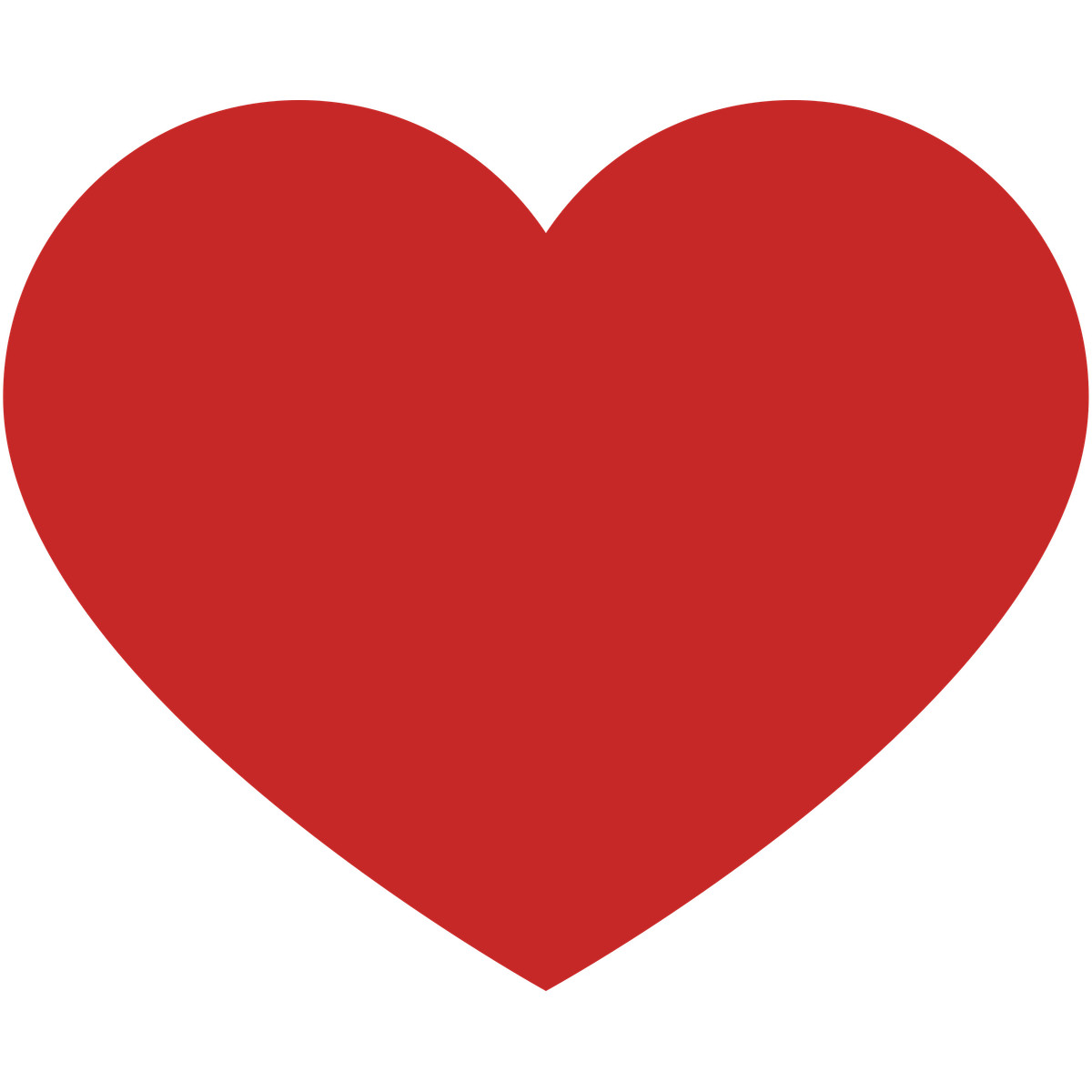 Ilustração de Red heart em no estilo Fogg para baixar em PNG, SVG