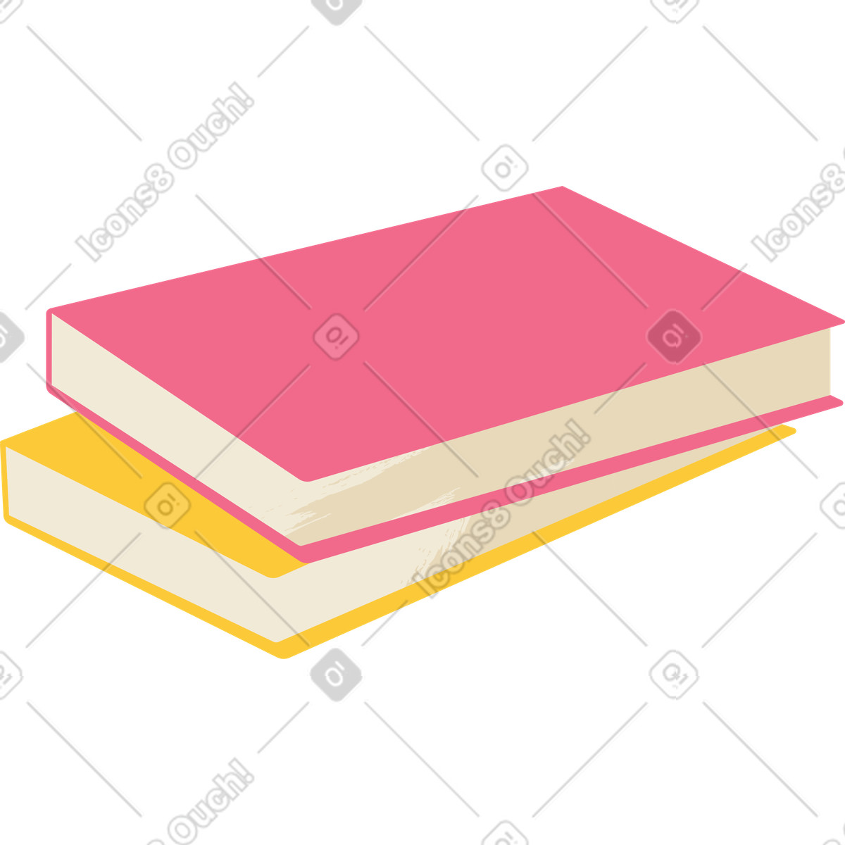 Juicy 스타일의 Books 일러스트레이션 PNG, SVG 다운로드