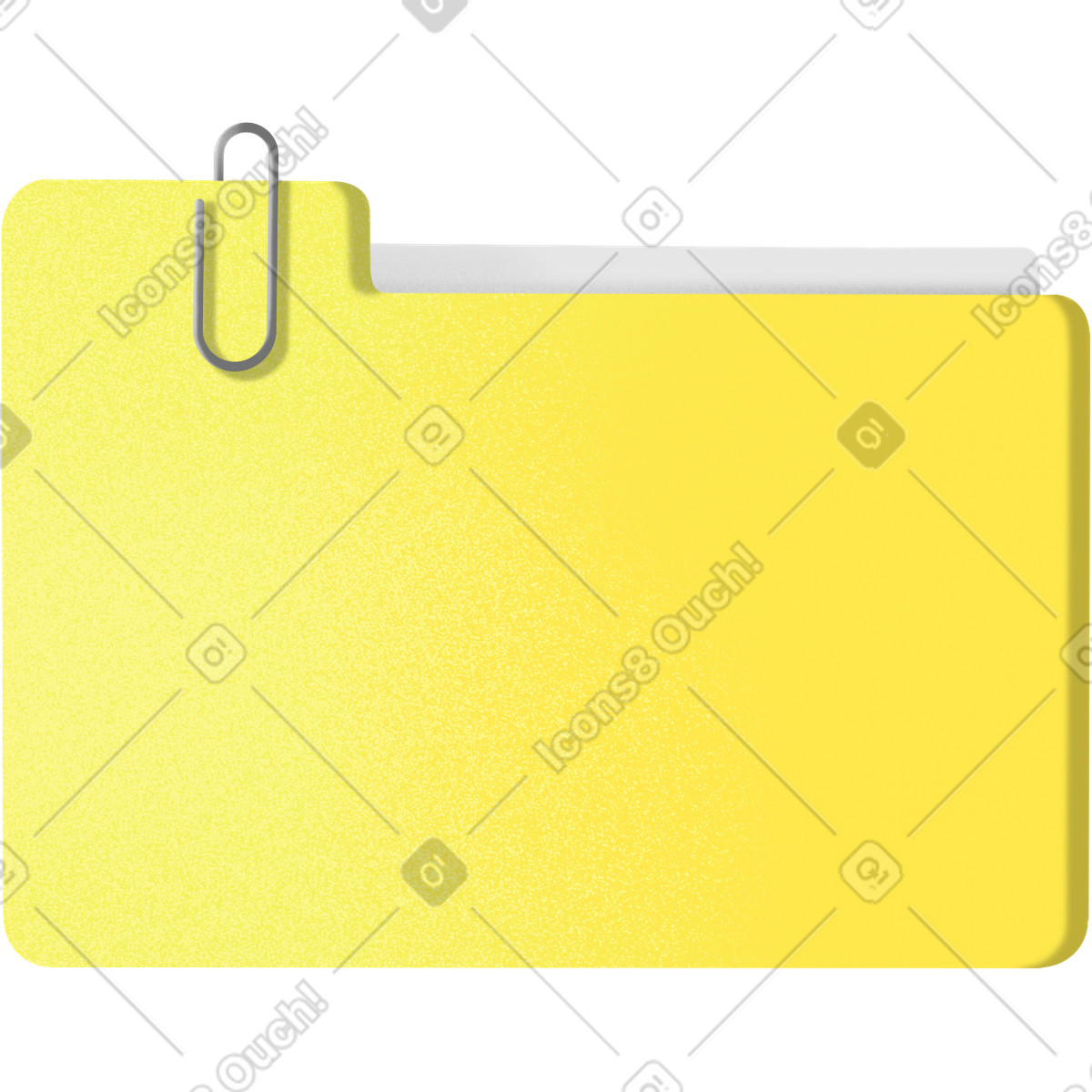 Joy 스타일의 Folder with documents 일러스트레이션 PNG, SVG 다운로드