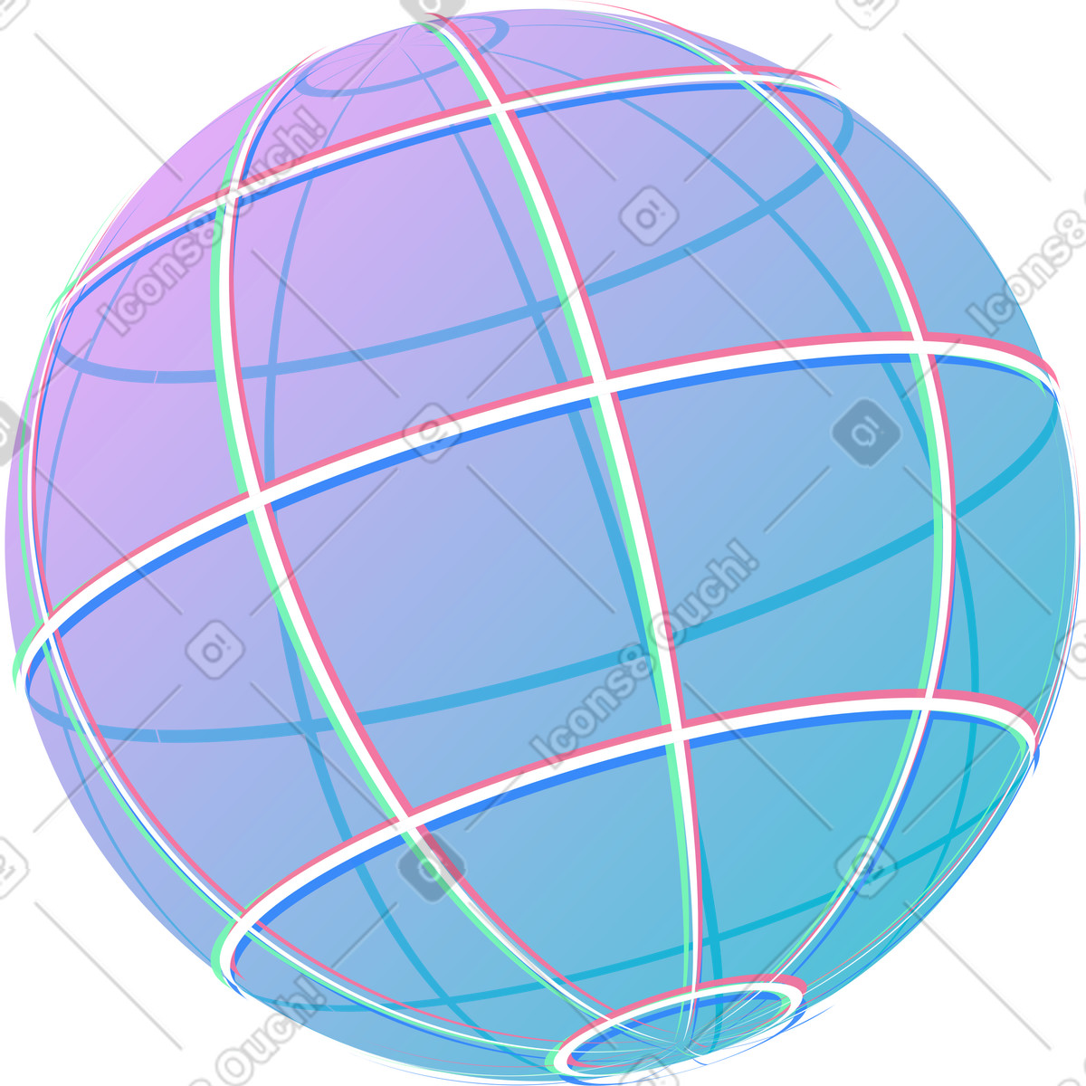 Earth illustration clipart showcasing the planet in vibrant colors and details