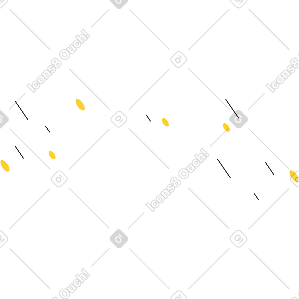 Illustration Pluie dans le style Taxi à télécharger aux formats PNG, SVG