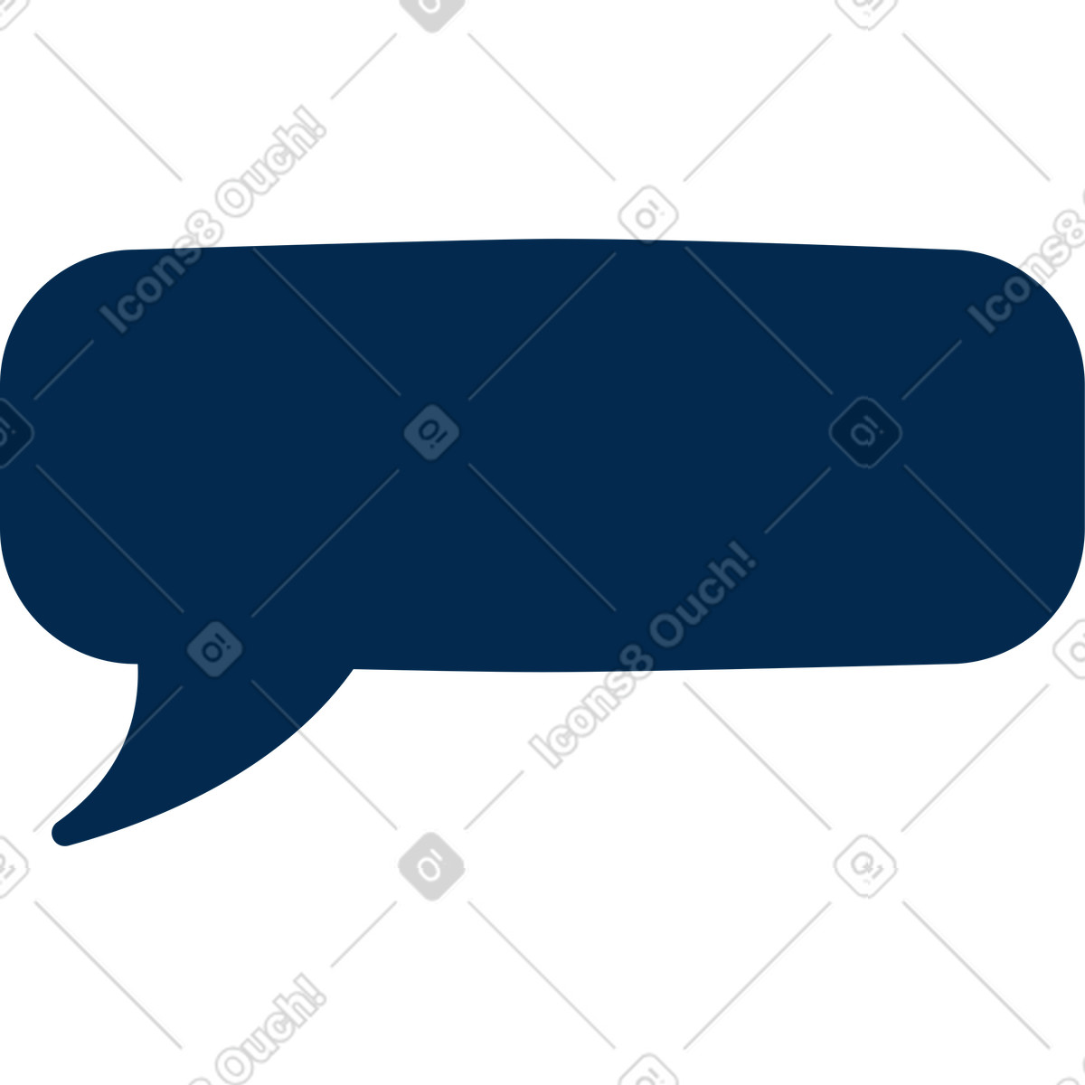 Ilustración Bocadillo m en estilo Flame a descargar en PNG y SVG