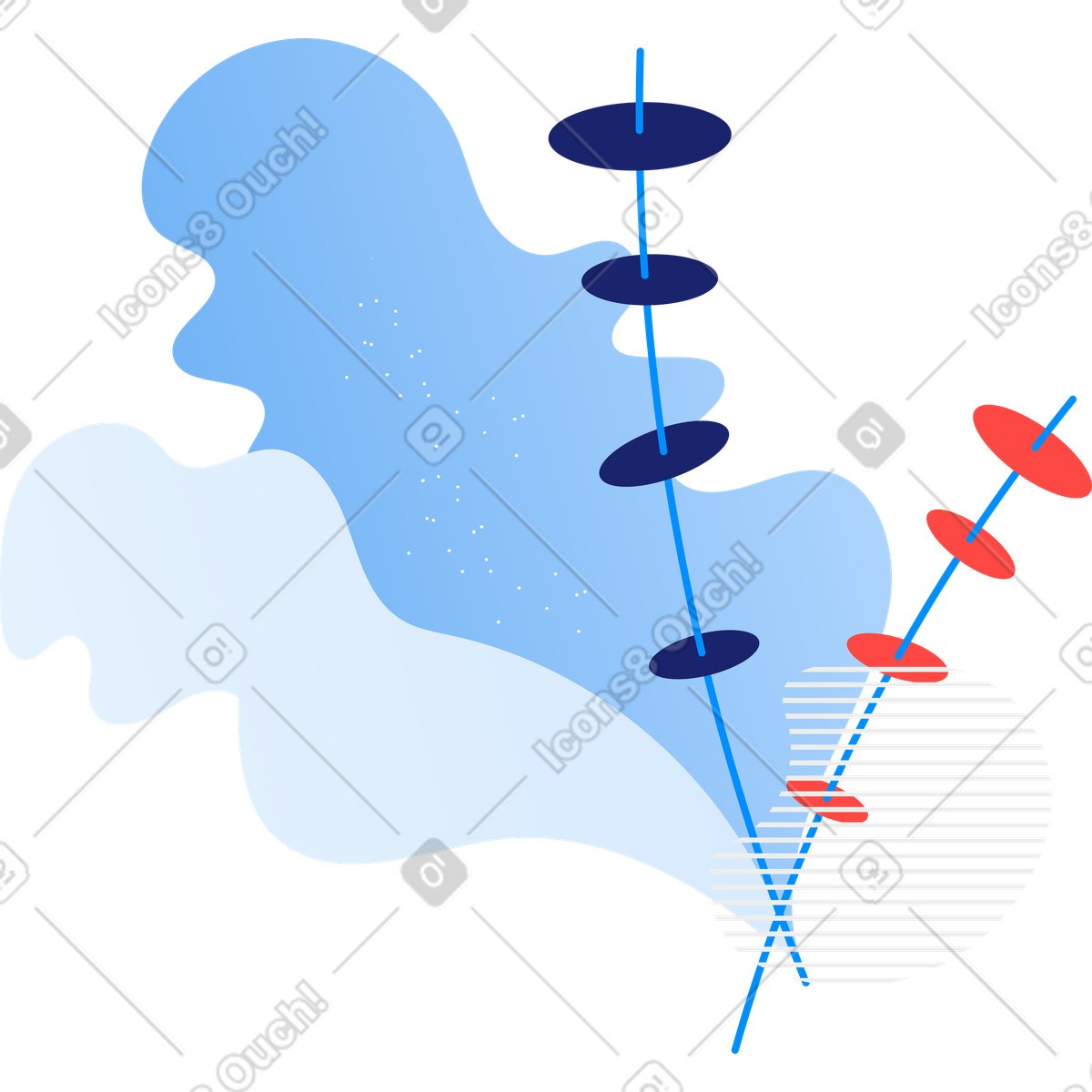 Pflanze-Illustration im Clip-Stil als Download in PNG, SVG