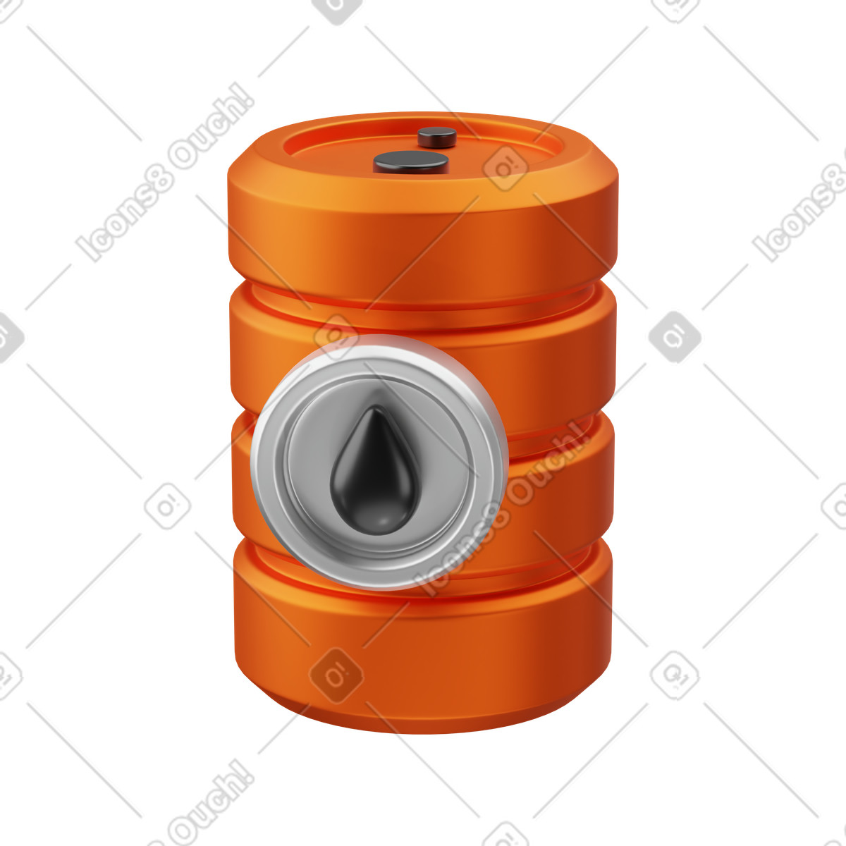 Barrel of oil illustration in PNG, SVG