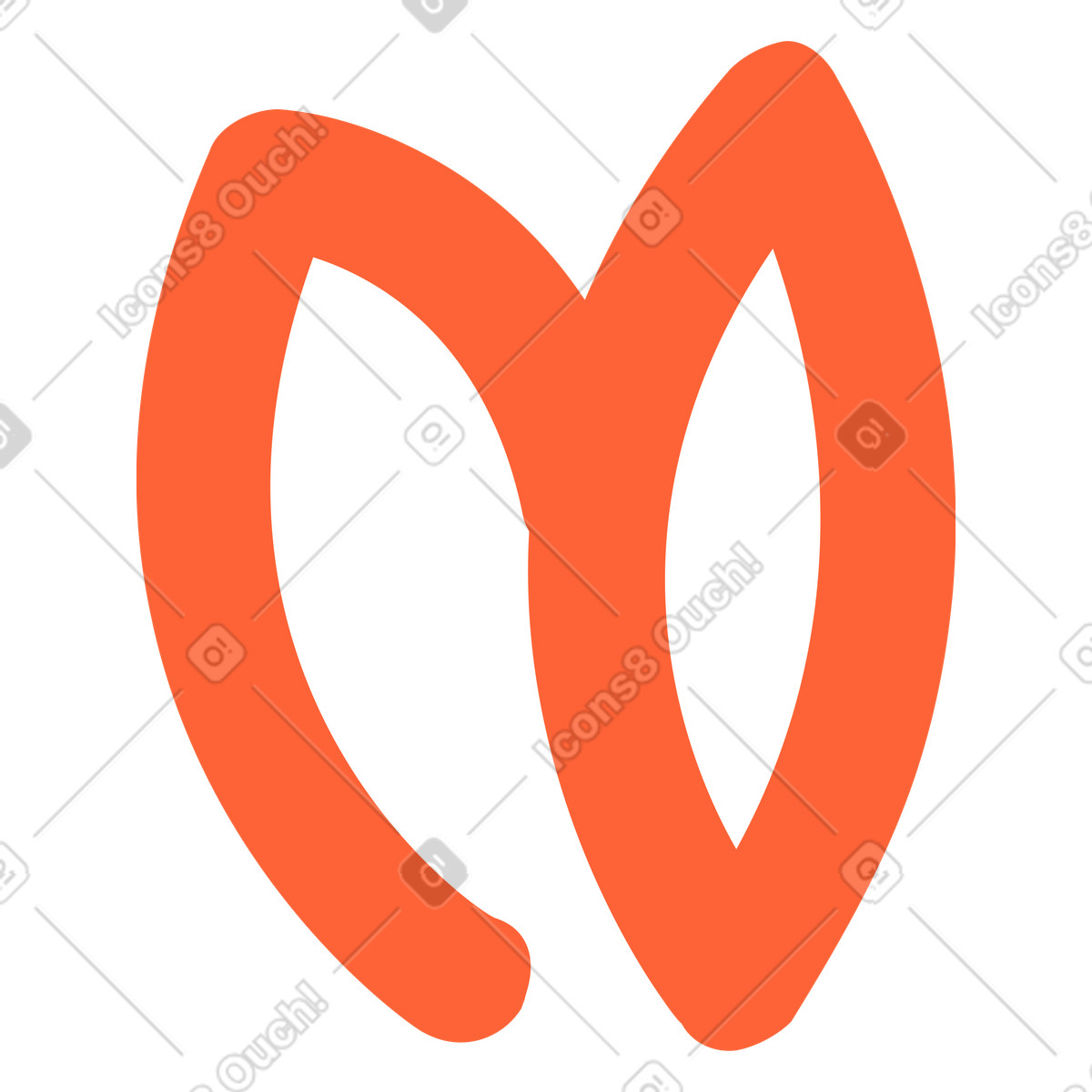 Foglia illustrazione in stile Crayon scarica in PNG, SVG
