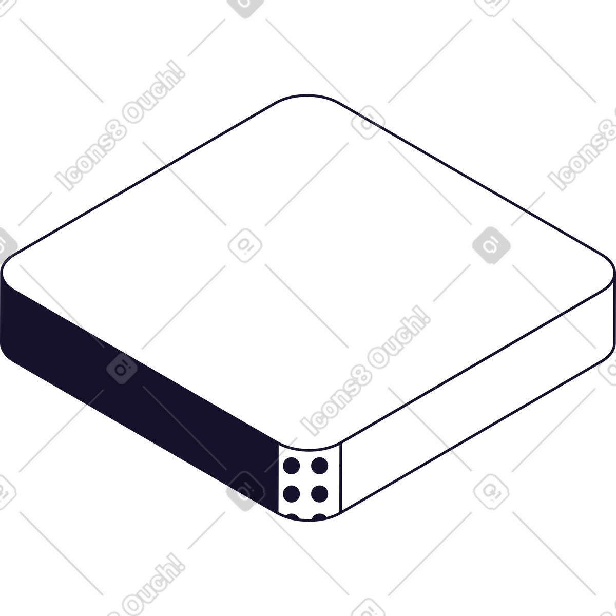 Ilustração de Plataforma base em no estilo Node para baixar em PNG, SVG