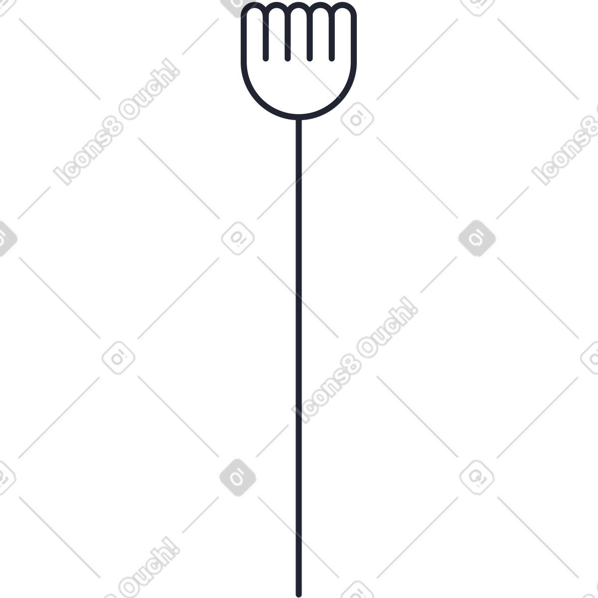 Flower illustration in Pablita style download in PNG, SVG