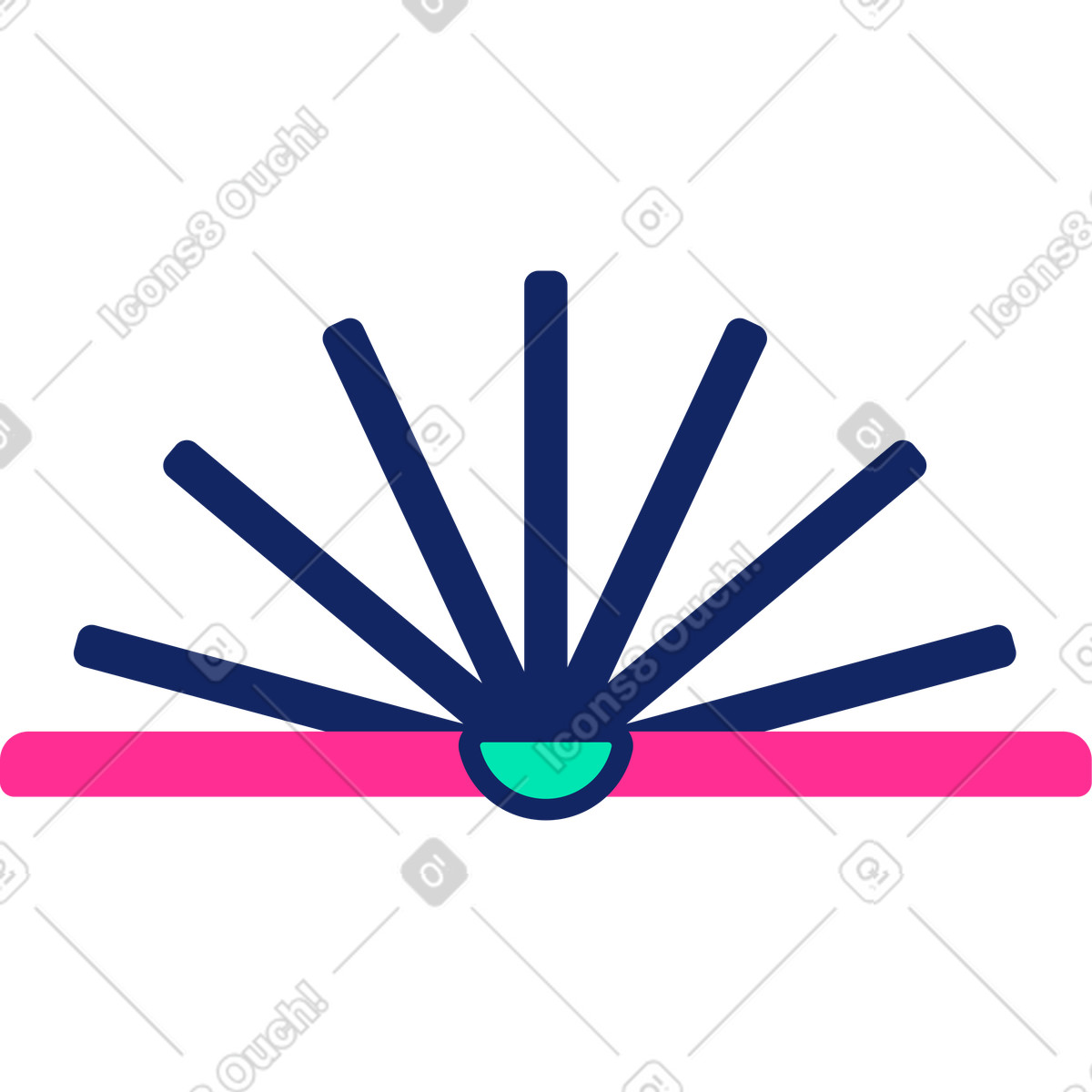 Buch-Illustration im Cyborg-Stil als Download in PNG, SVG