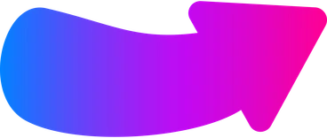 A colorful arrow pointing right - Vibrant style illustration