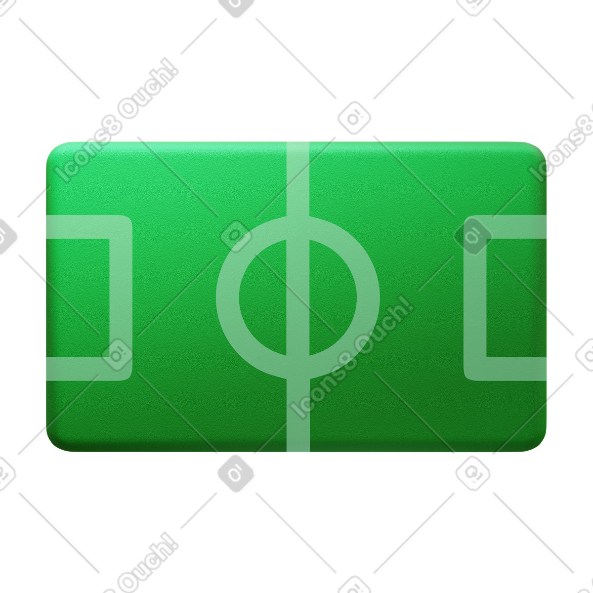 Ilustración Stadium en estilo 3D Fluency a descargar en PNG y SVG